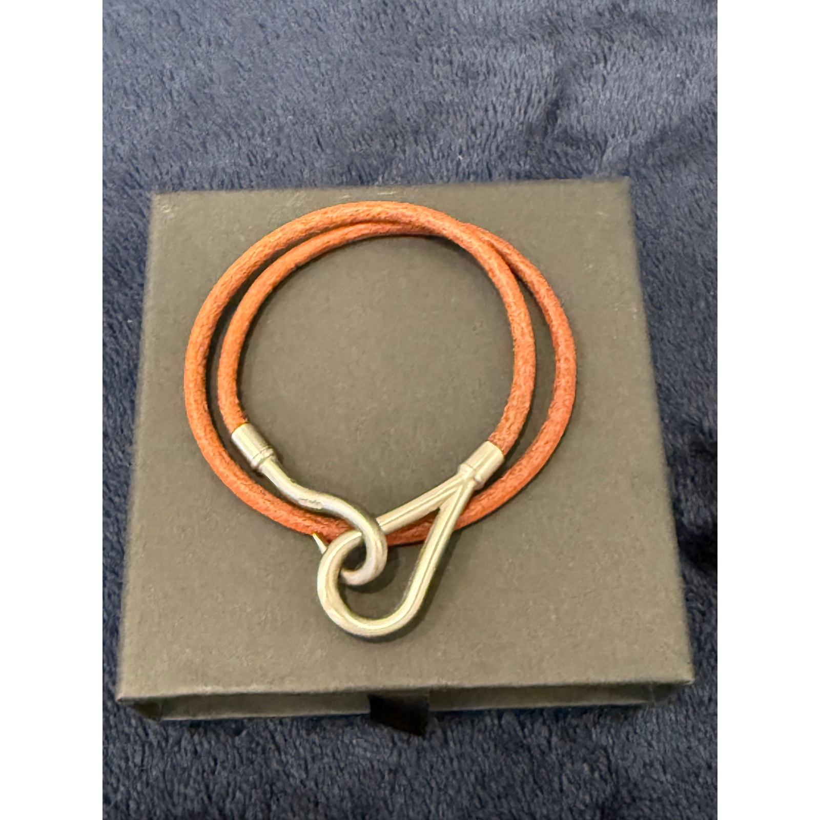 Hermès Jumbo Hook Double Tour Bracelet