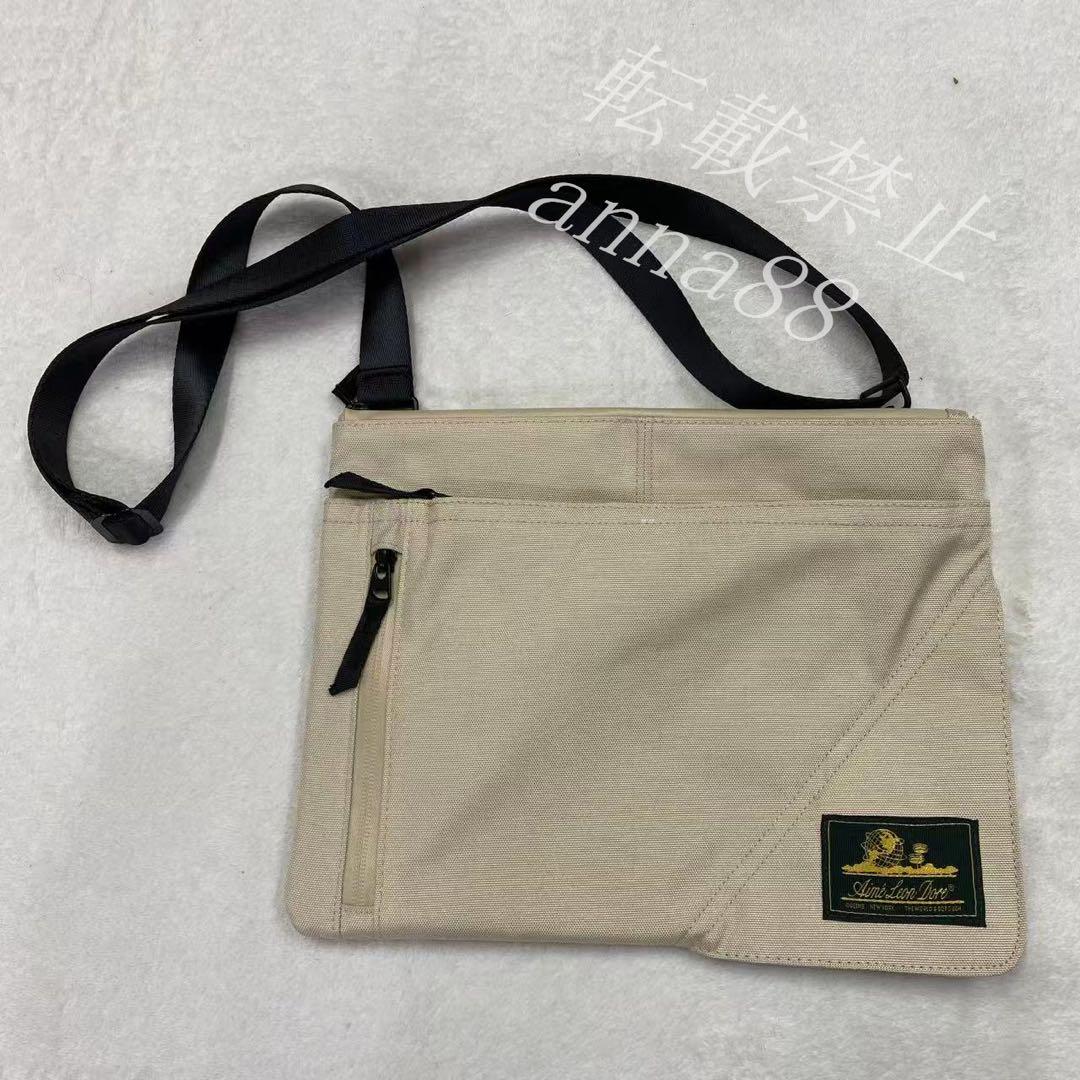 【正規品】 Popular】Aime Pouch/Beige Crossbody Dore Leon バッグ