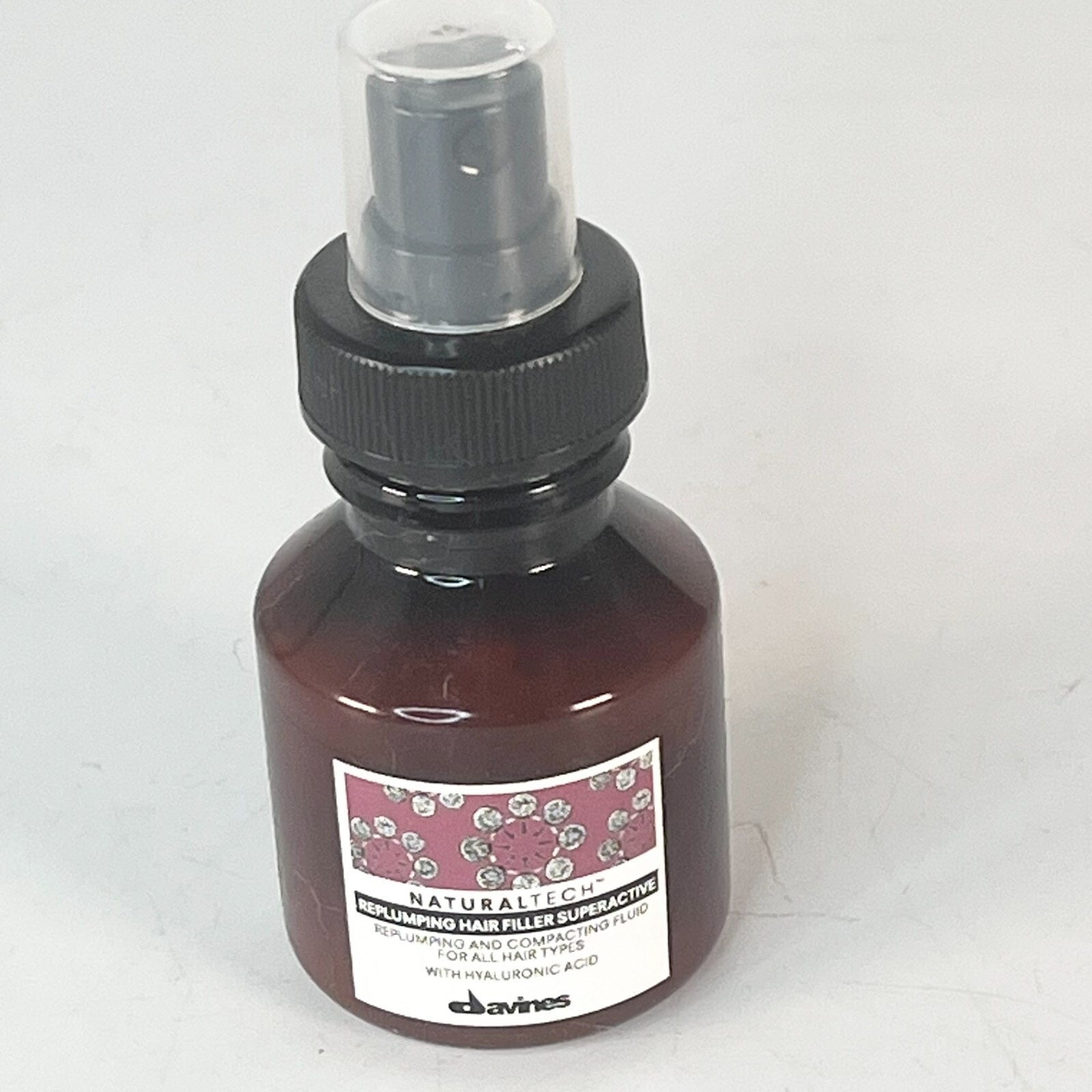 Davines NaturalTech Replumping Hair Filler Superactive Spray Travel 1.69 oz New