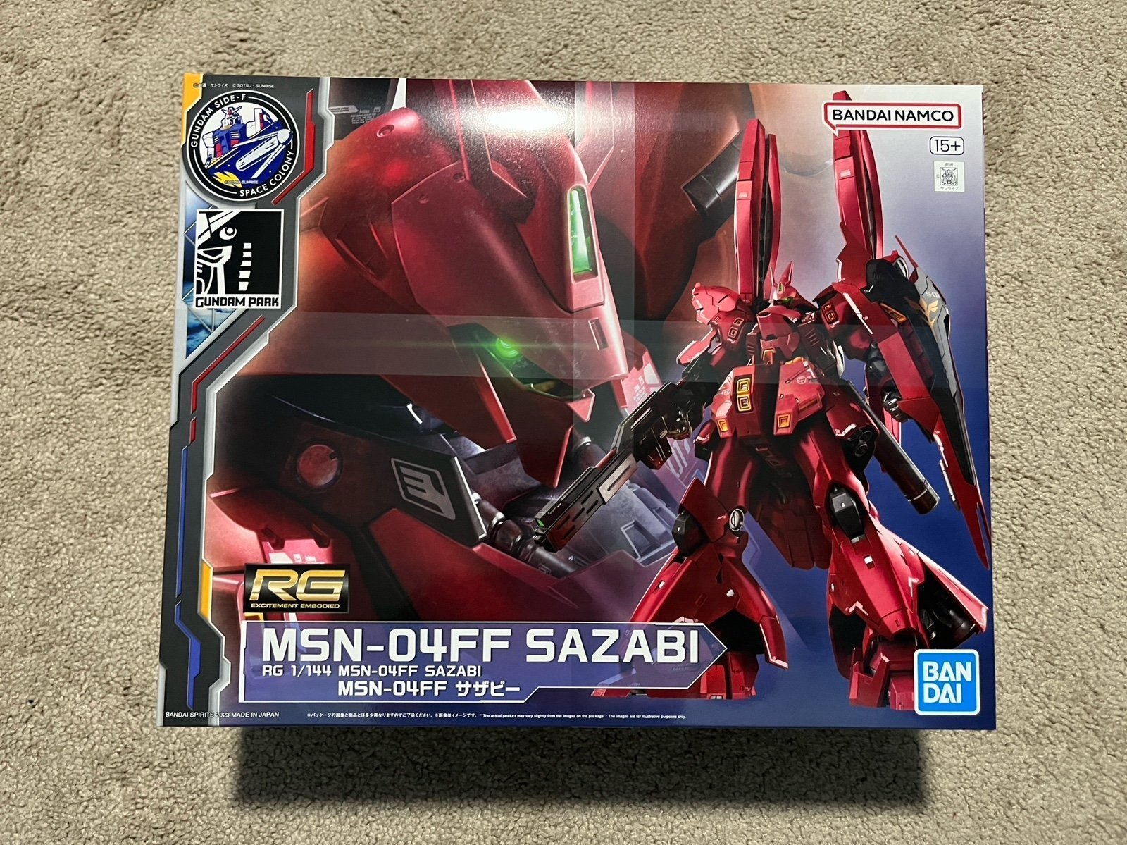 RG Sazabi Side F Fukuoka exclusive