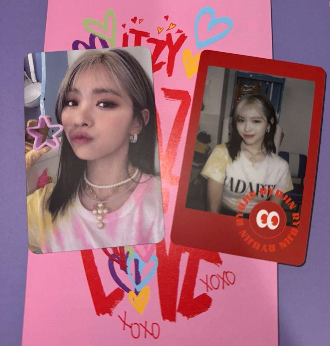 送料無料の通販 Ryujin Itzy 'crazy Photocards Love' In タレントカード