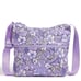 Vera Bradley NWT Lighten Up Hipster Crossbody Bag in Wild Rose Lavender Travel