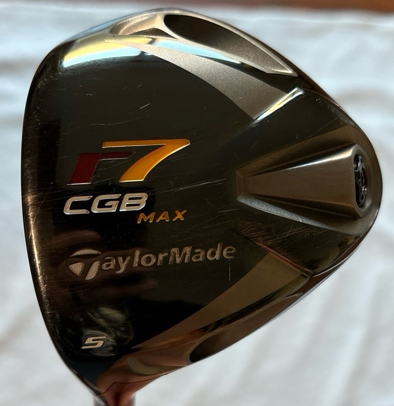 Taylormade R7 CGB Max Driver 5 Graphite Design LH With Magnetic Headcover