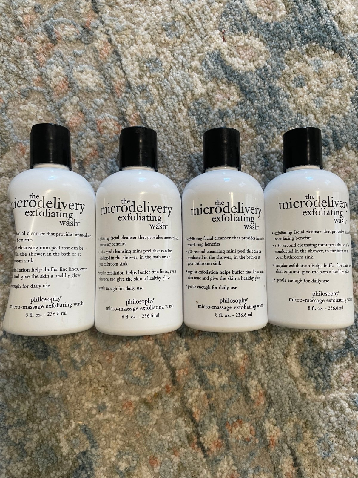The Microdelivery Exfoliating Wash by Philosophy- 8 oz/ 240 mL x 4 (SEALED)