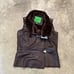 LOGO Lori Goldstein Instant Chic Vest Womens XS Brown Faux Suede Shearling