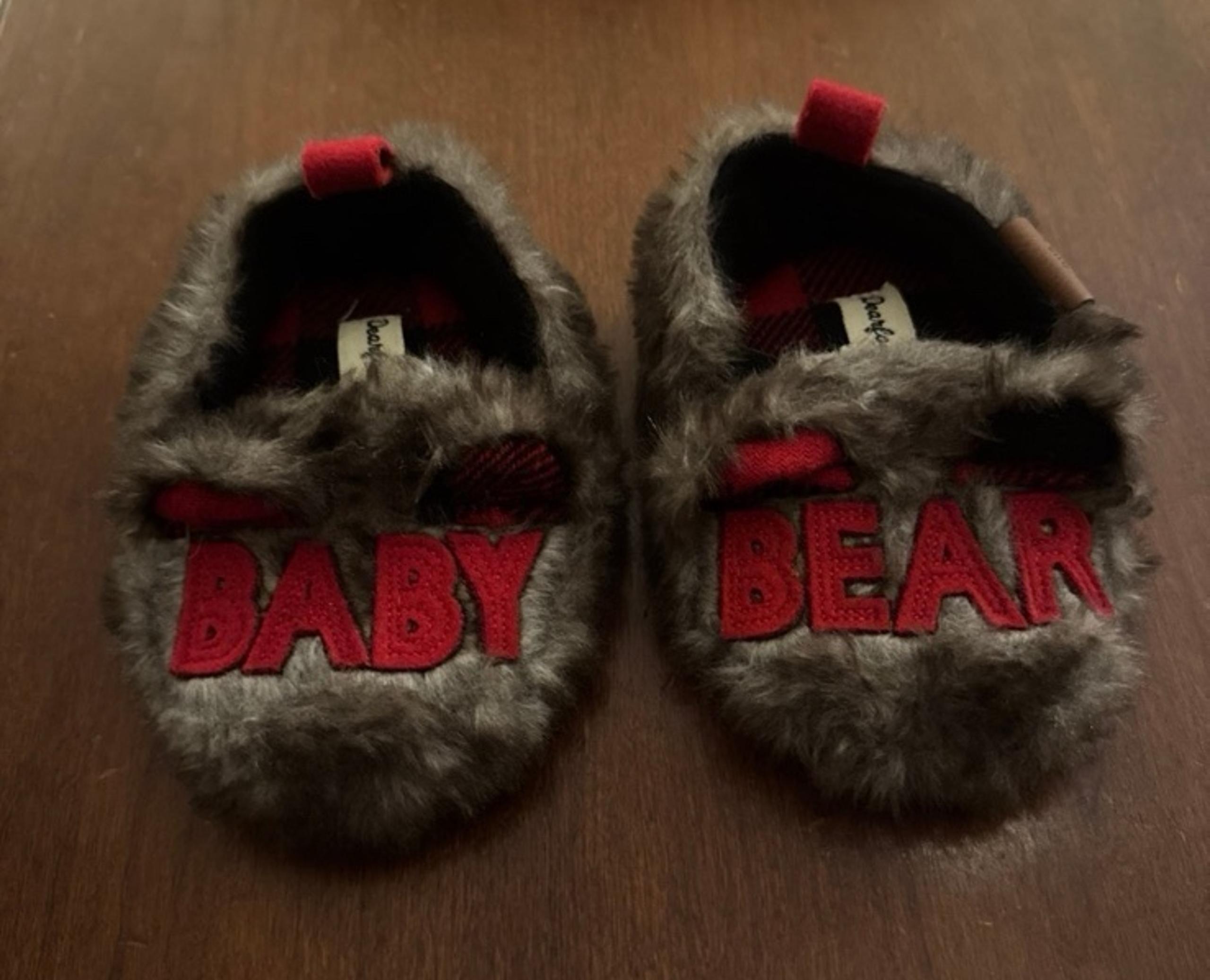 Baby Bear slippers