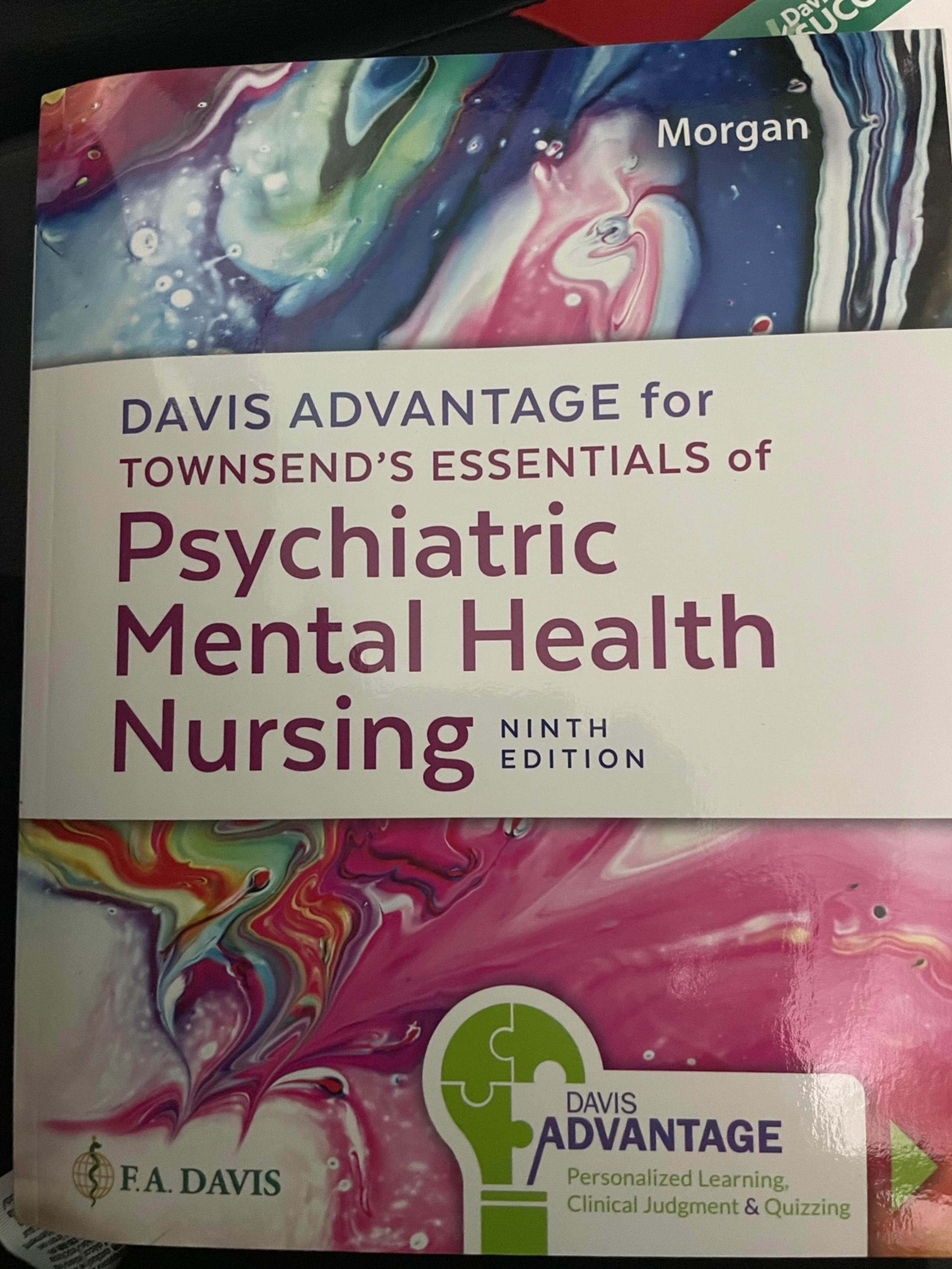 Davis Advantage Psychiatric Mental Health Nursing