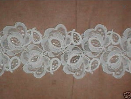 Ivory French Alencon Lace