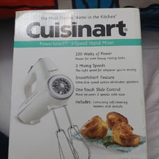 Cuisinart CHM-3 Electronic Hand Mixer 3-