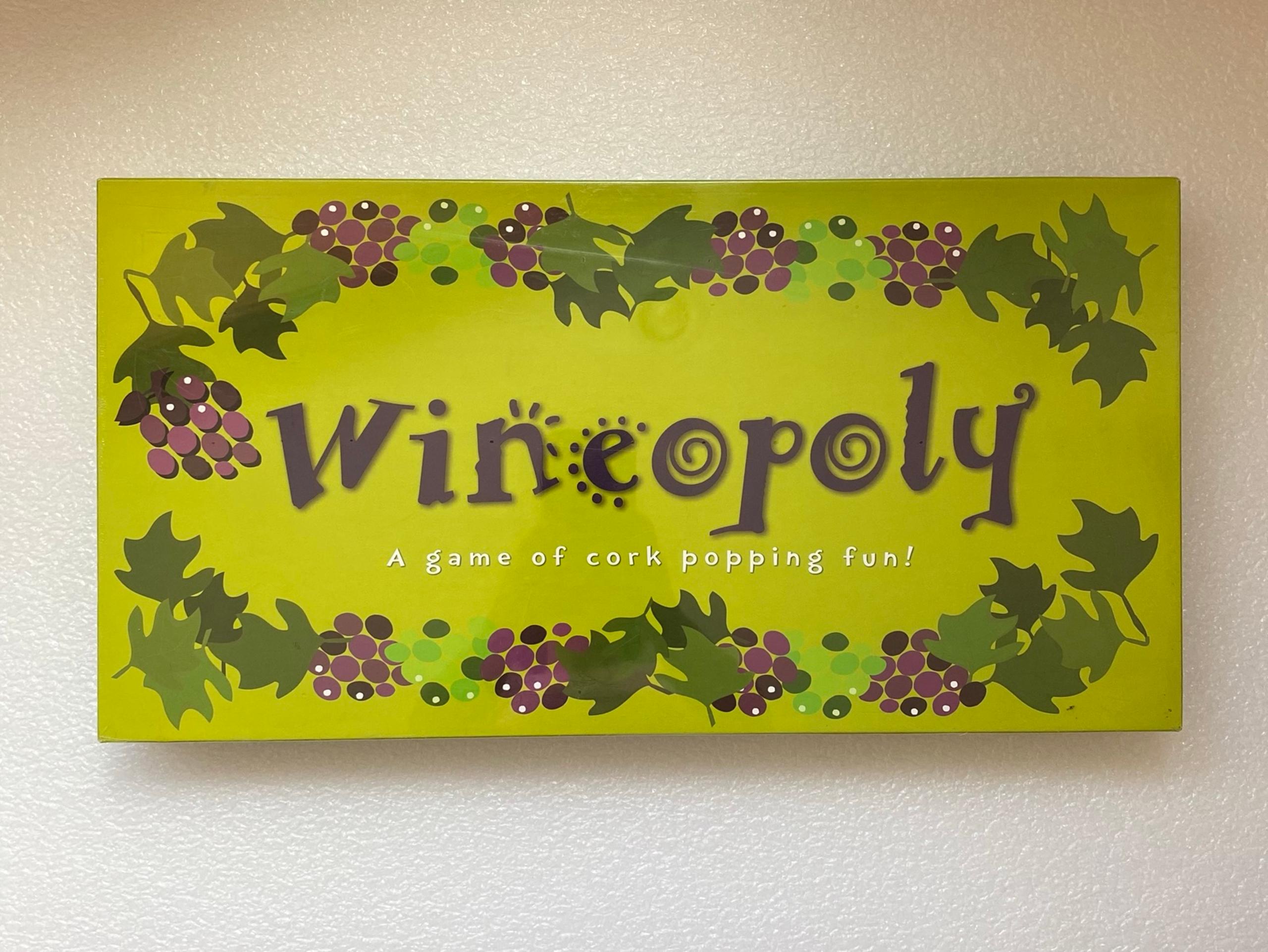 The Wineopoly Monopoly Wine Style 2004 Board Game by Late for the Sky - New