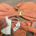 Zimmermann Pattie Shimmer Bikini Set In Apricot Size AU 0