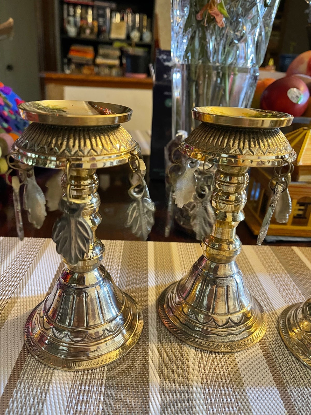 Brass Panas (candle holder) each