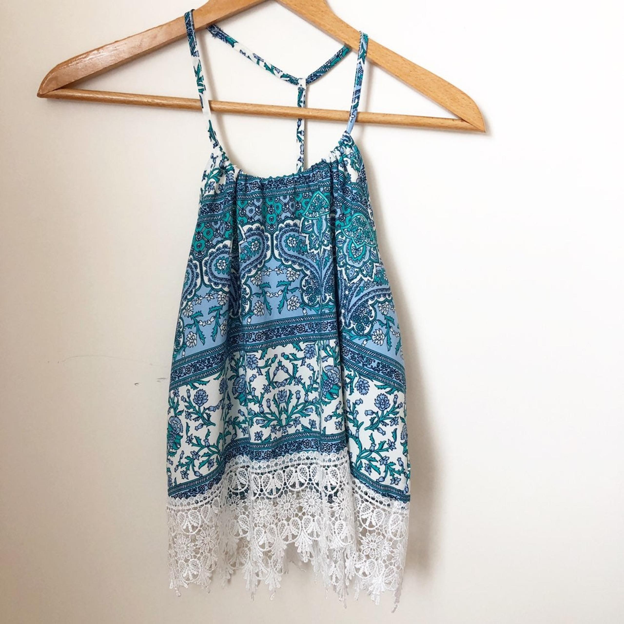 LA Hearts Halter Tank Top