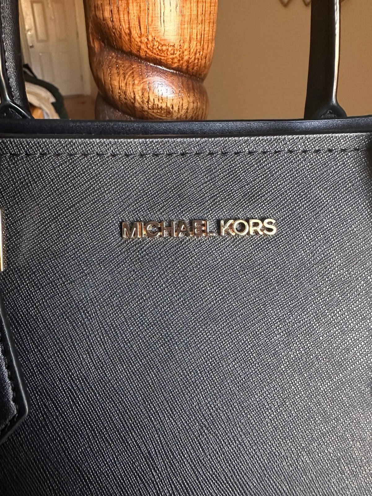 Michael Kors Sheila Large Faux Saffiano Leather Satchel