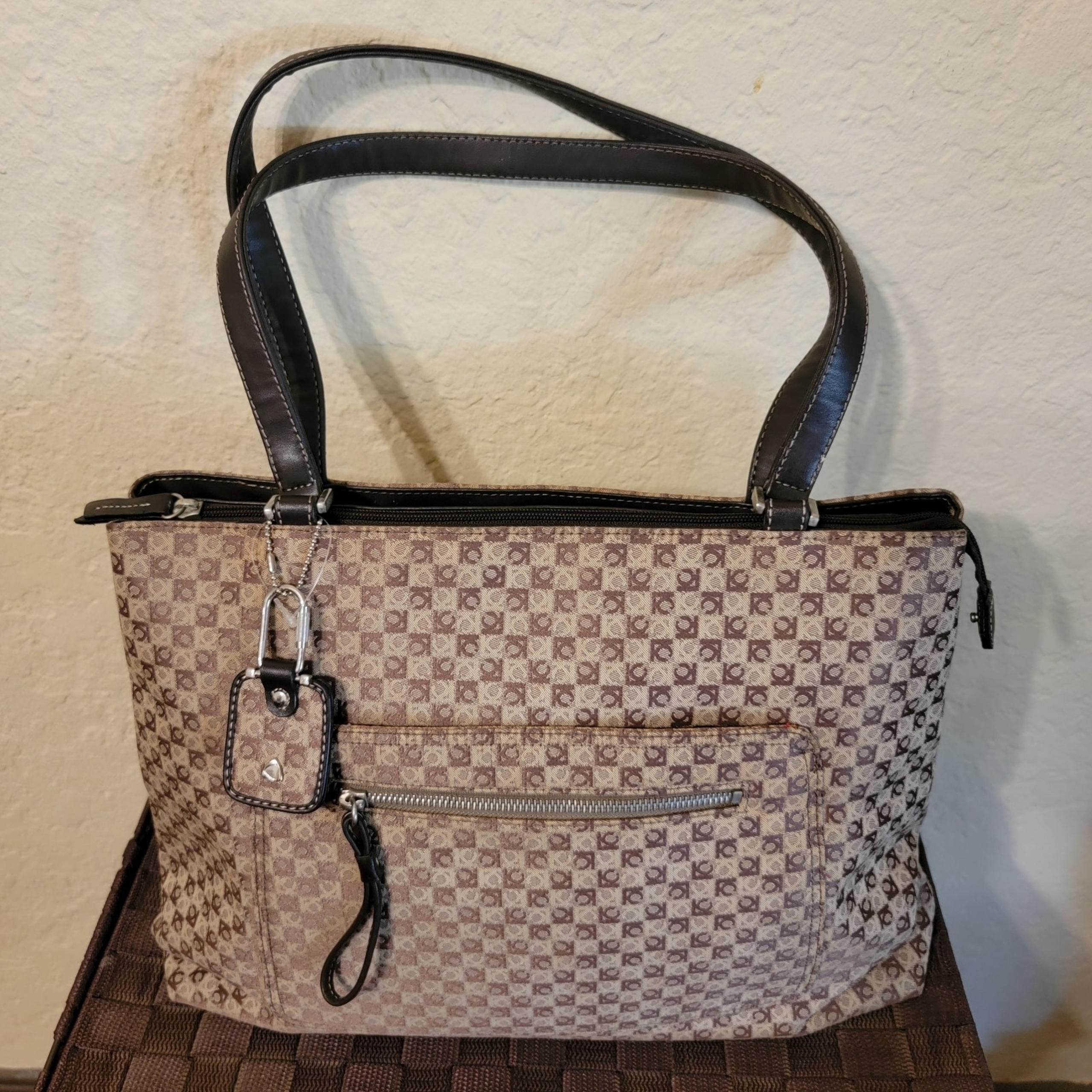 Liz Claiborne Purse Shoulder Bag Tan