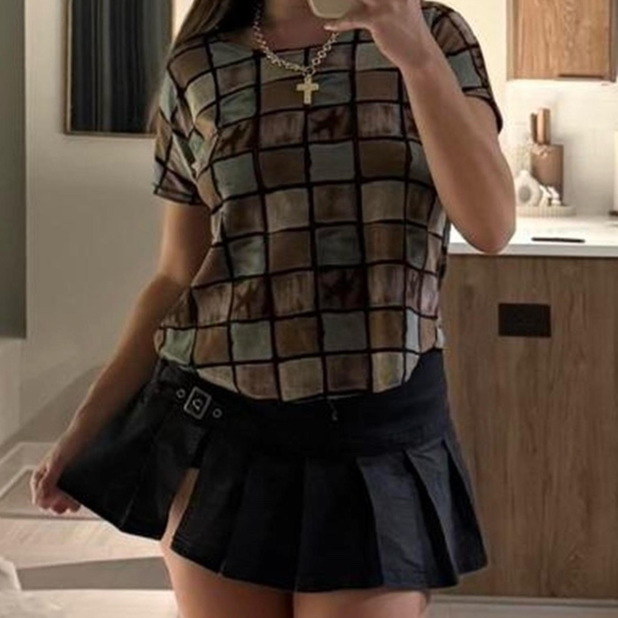 JAIPUR Checkered Top