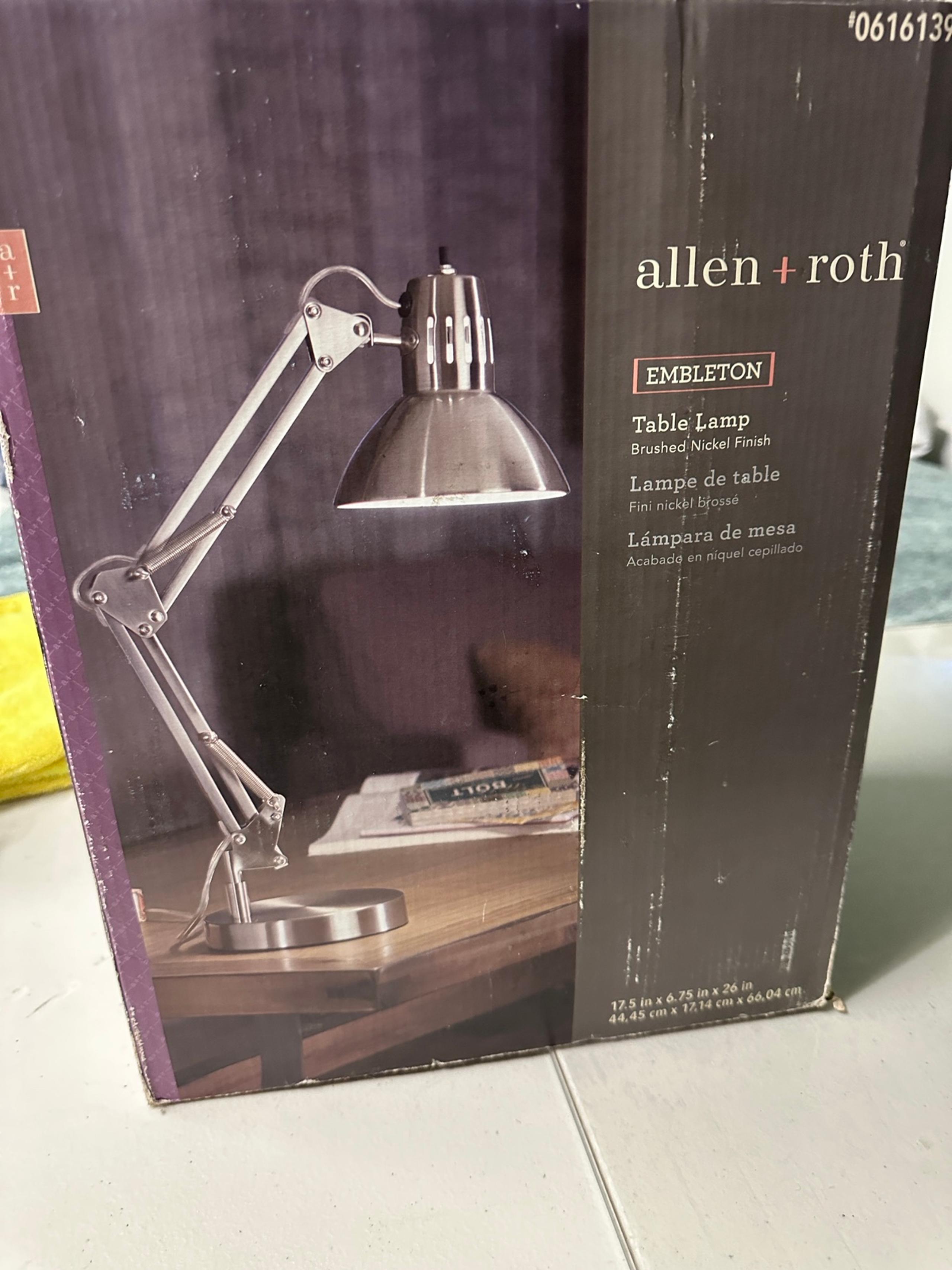 ALLEN ROTH DESK LAMP