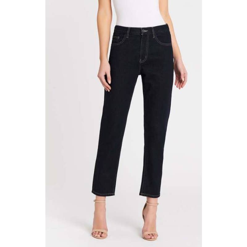 Current/Elliott THE VINTAGE CROPPED Slim Dark Wash Size 26 NWT 228