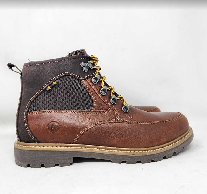 Men's 13 Dunham Strickland chukka brown leather lace up waterproof boots CI6420