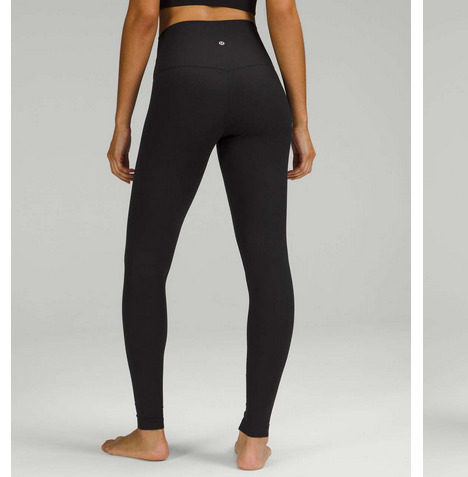 Lululemon Align Ribbed High-Rise Pant 28 - Black - Size 2