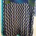 NWOT SILK ROBE BLUE GREEN