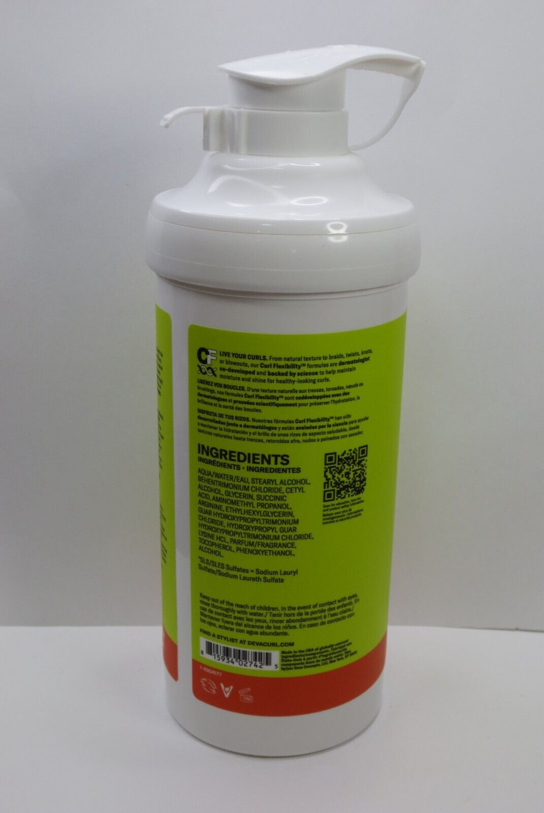 DEVACURL CURLBOND RE-COILING TREATMENT MASK FOR DAMAGED CURLS 17.75 OZ