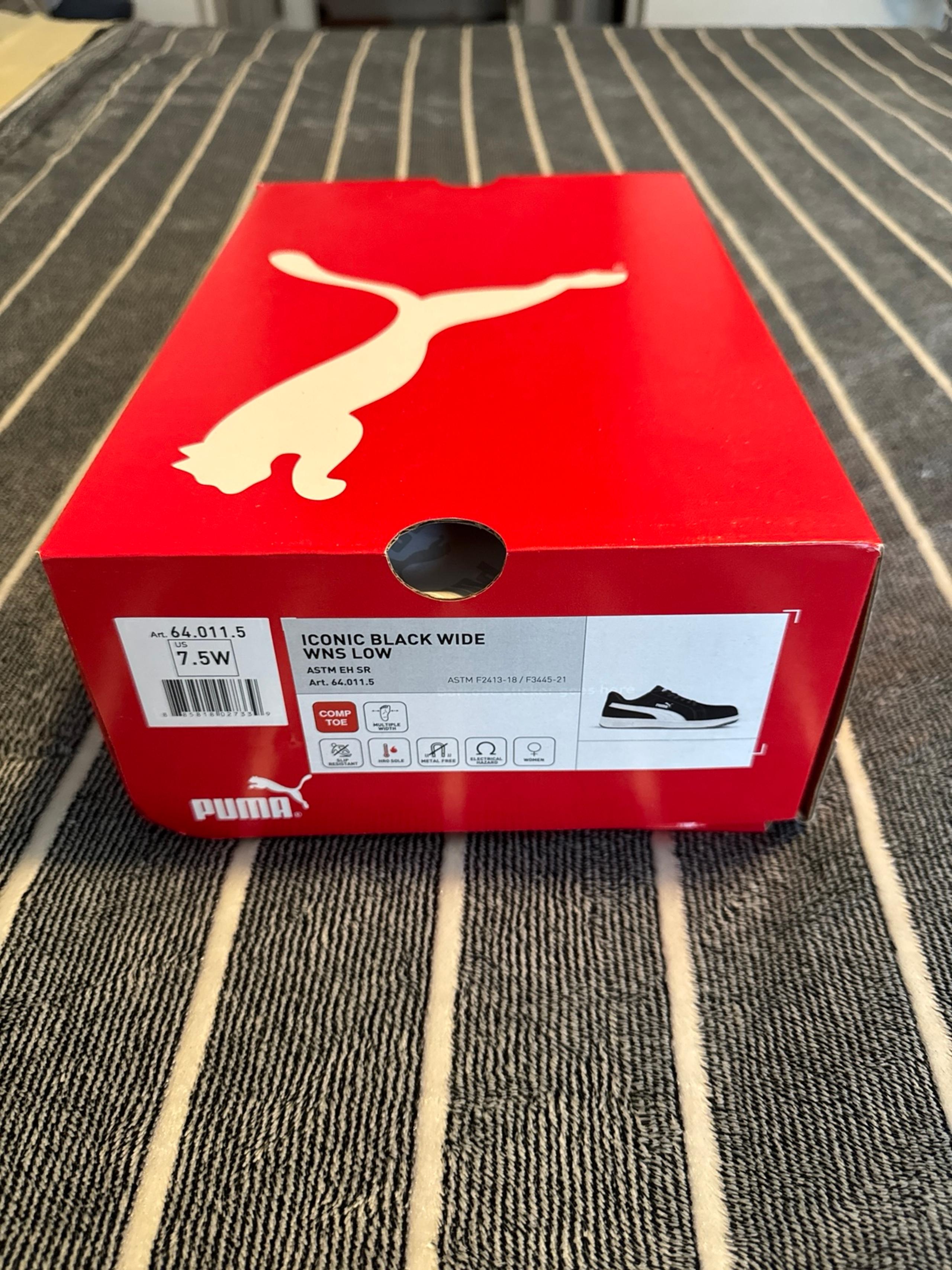 Women’s Puma Comp Toe Shoes 7.5 Wide