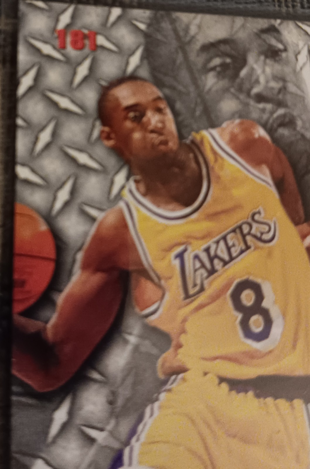 1996-97 Fleer Metal Kobe Bryant #181 ROOKIE RC LOS ANGELES LAKERS HOF
