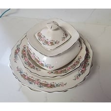 Vtg Lido W S Dining Set 4P