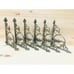 6 Cast Iron Mermaid Brackets, Corbels, Braces, Shelf Bracket, Nautical Decor