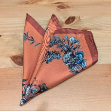 Pocket Square, Made in Italy, 100% Silk