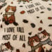 Plush Throw Blanket Fall Cats