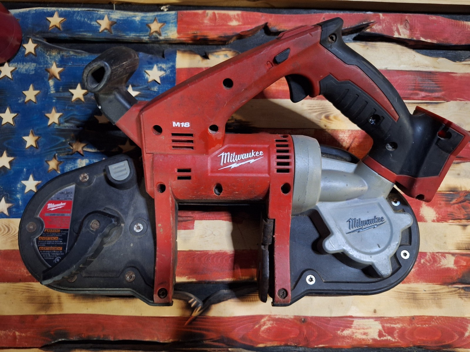 Pre Owned Milwaukee M18 Portable Band Saw