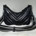 Aldo Black Croossbody Purse Shoulder New Quilted Zipped Viral Handbag
