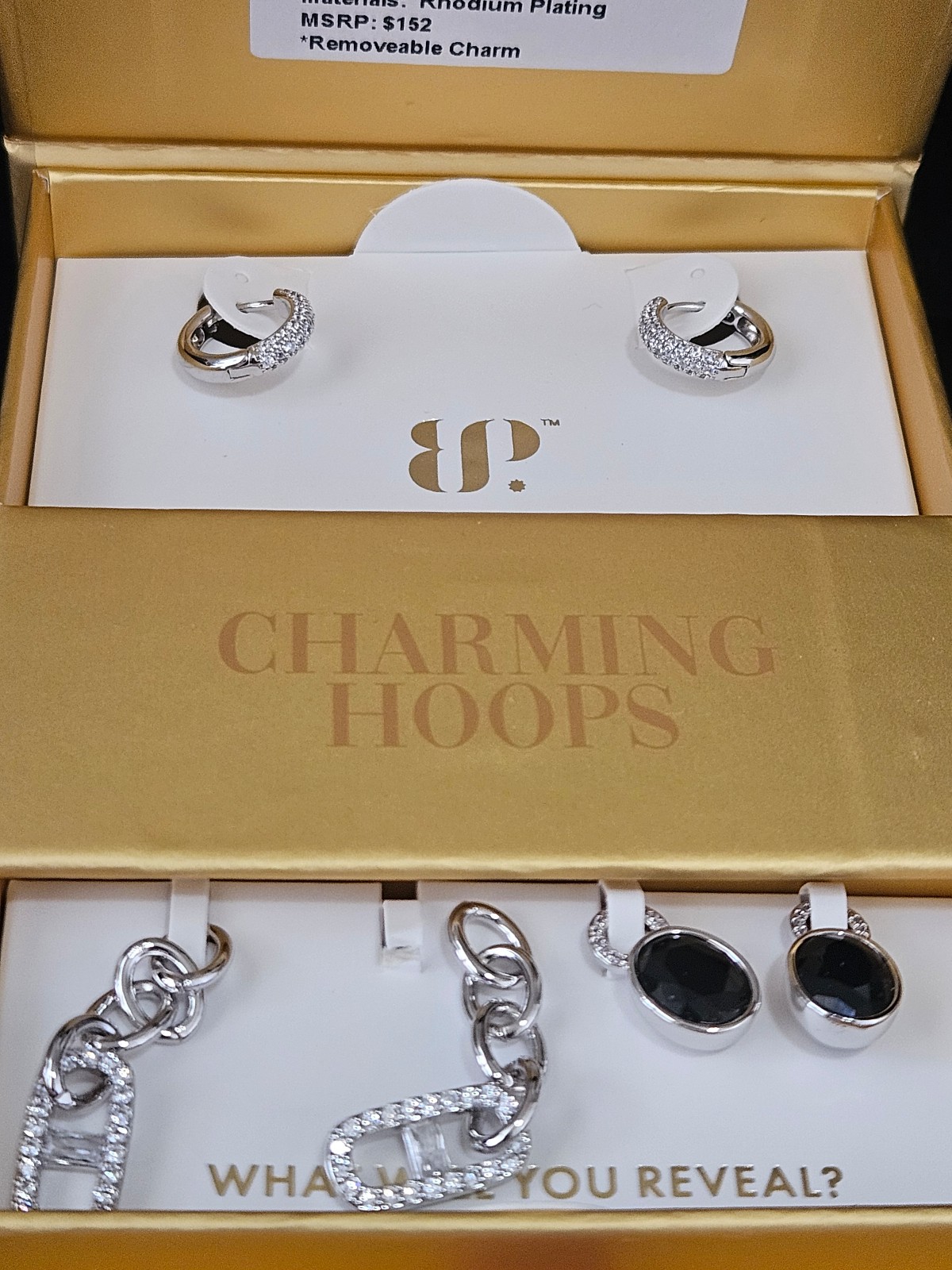 Bomb Party Charming Hoops “Can’t Hold Back a Queen”