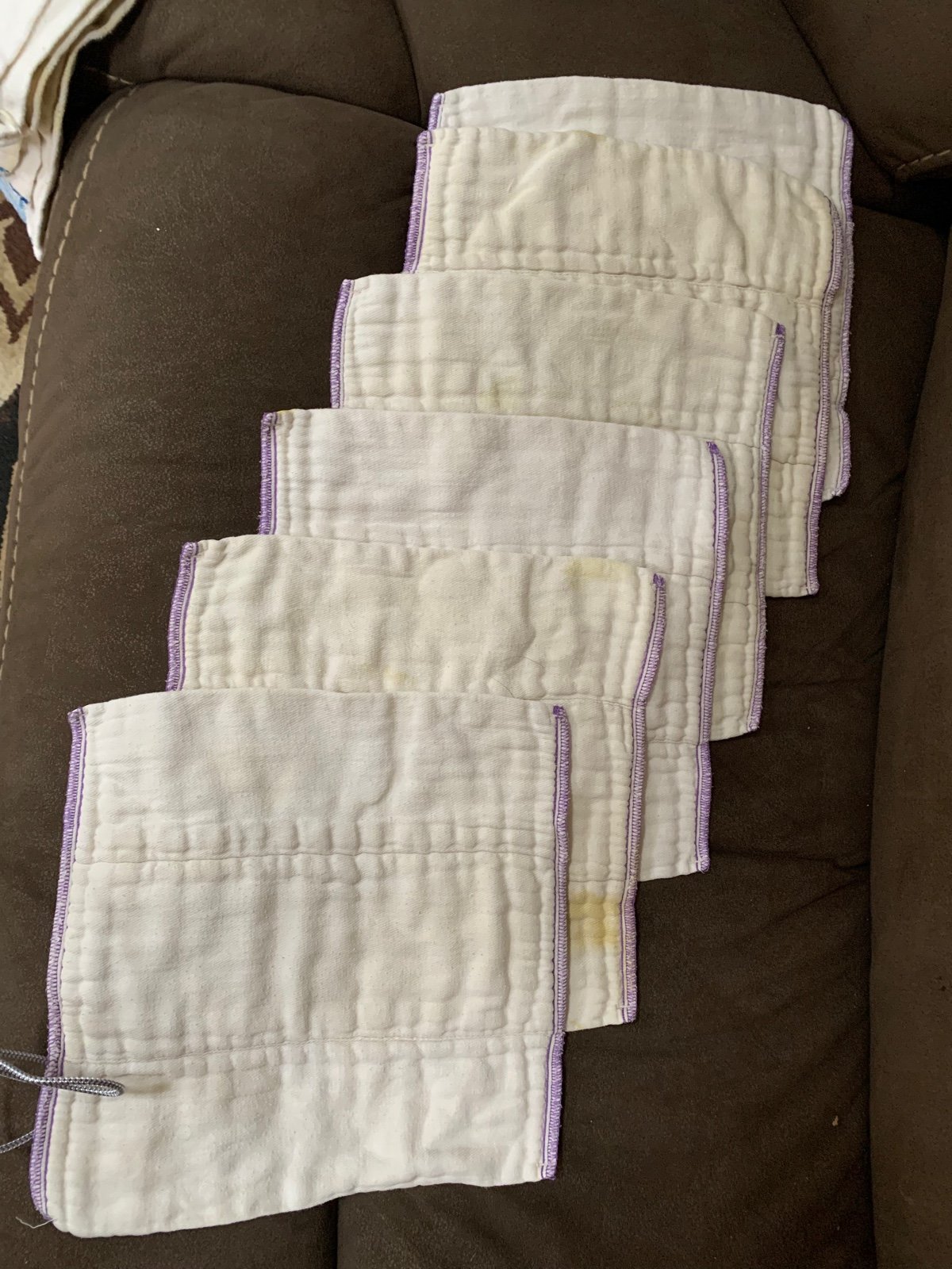 Cloth diaper prefolds