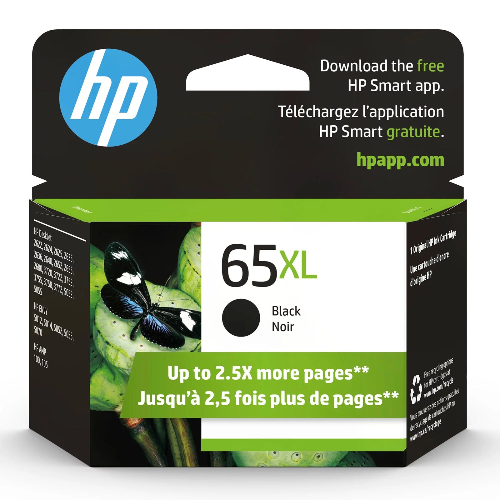 HP 65XL Black Original Ink Cartridge,Black