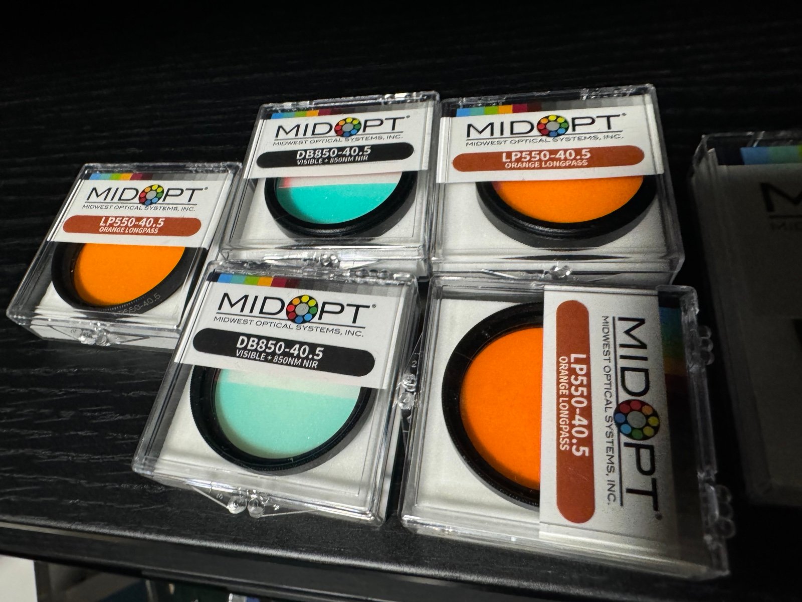 MidOpt 58mm Bandpass Filters lot
