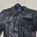 Nautica Men's Black Faux Leather Jacket Quilted Lining Sz S EXCELLENT CONDITION!