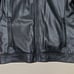 Nautica Men's Black Faux Leather Jacket Quilted Lining Sz S EXCELLENT CONDITION!