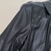 Nautica Men's Black Faux Leather Jacket Quilted Lining Sz S EXCELLENT CONDITION!