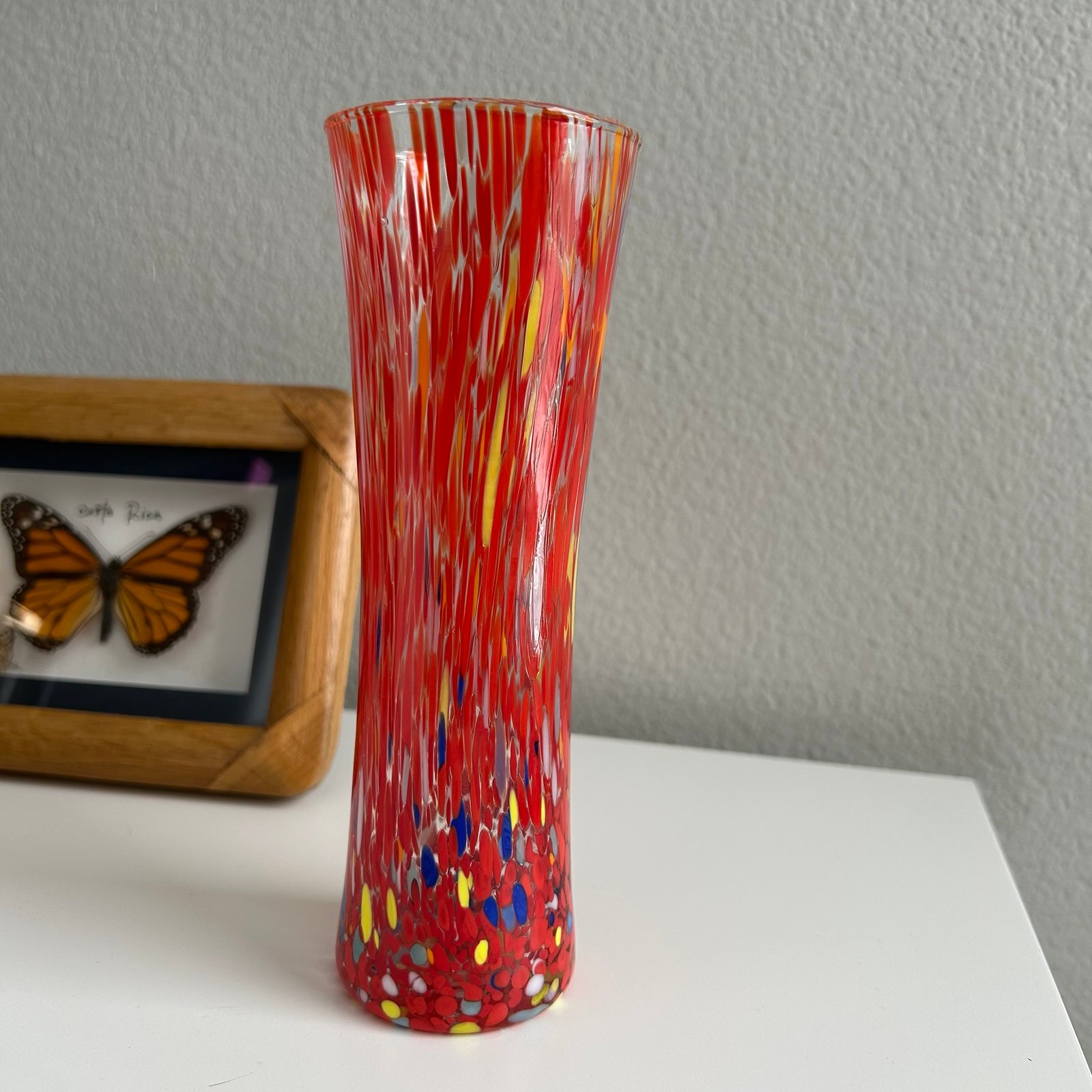 Zecchin style Murano glass vase