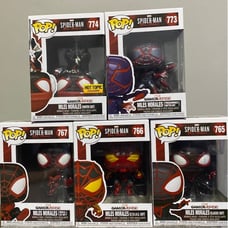 Spiderman Miles Morales Funko Pop Lot