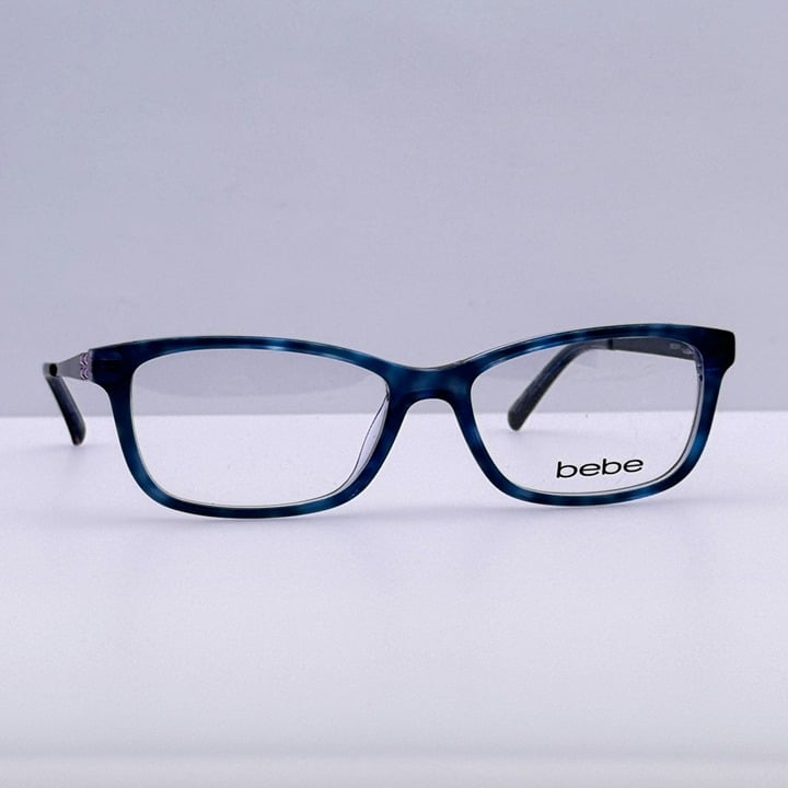 Bebe Eyeglasses Eye Glasses Frames BB 5084SC 518 Plum Tortoise 52-15-135