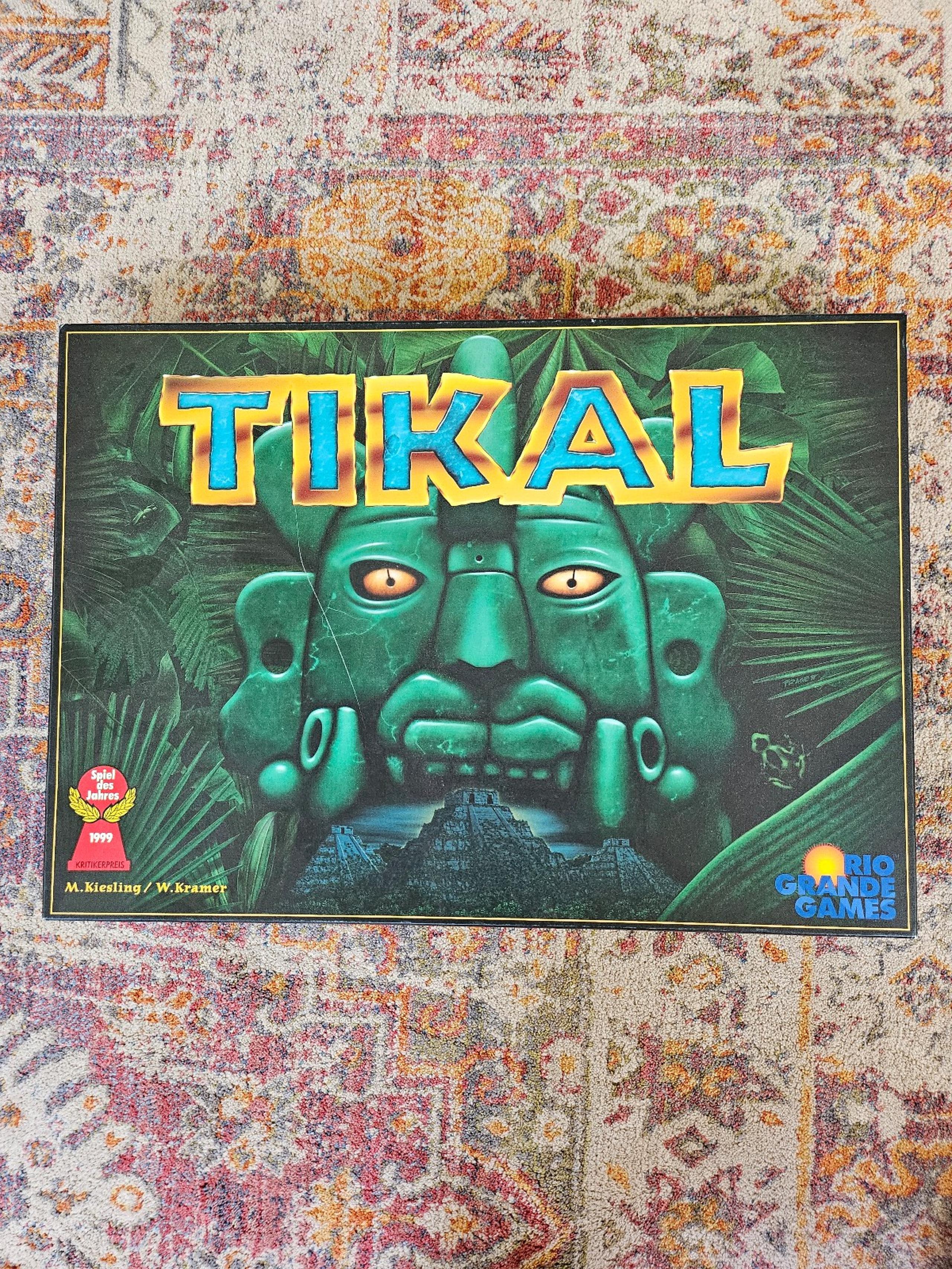 Tikal Board Game * All Pieces Included - Rio Grande Games