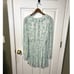 New House of Harlow Ruffle Smocked Waistband Paisley Print Dress Size XS