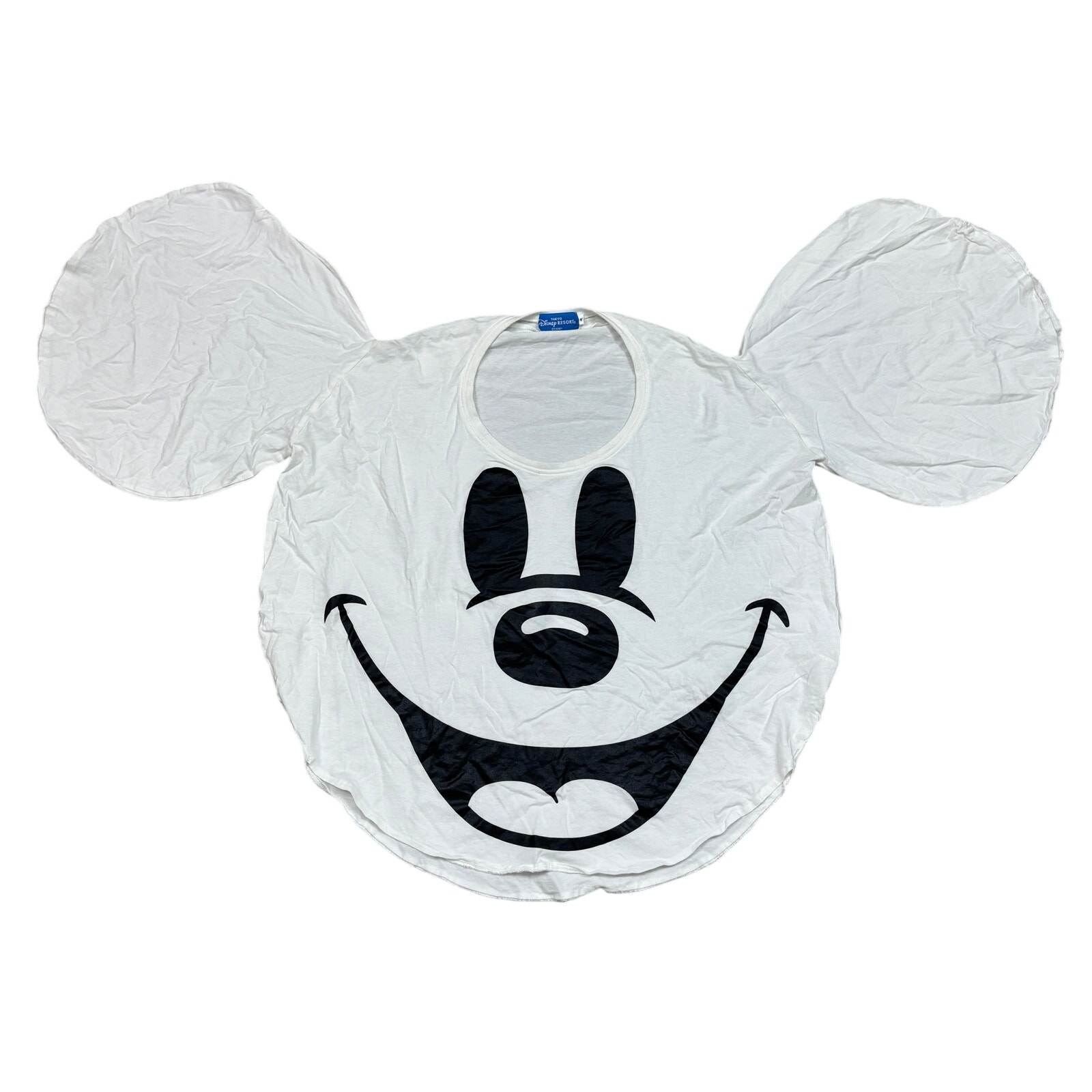 Rare Disney Resort Tokyo Mickey Mouse Round Ear T Shirt Women's Large