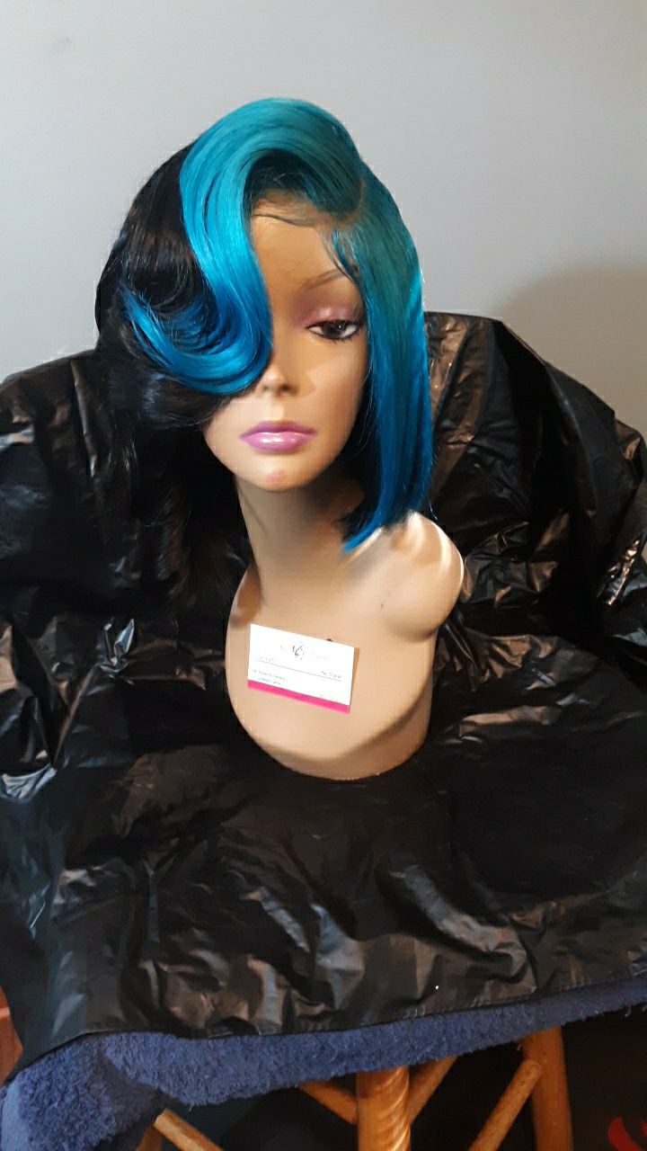 Lace closure wig