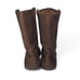 Chaco Credence Tall Leather Vibram Sole Pull-on Boots Brown J150014 Women's 7.5