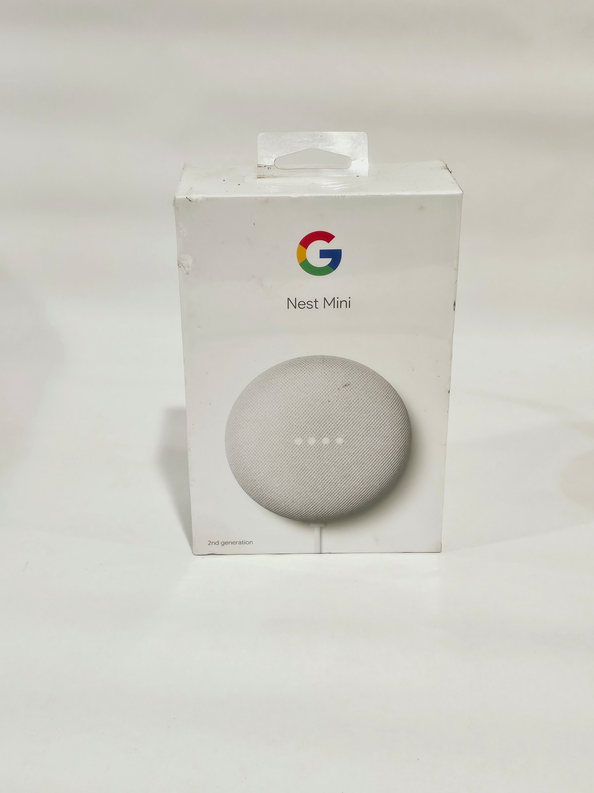 Google Nest Mini (2nd Generation) Smart Speaker (Chalk) GA00638-US - NEW